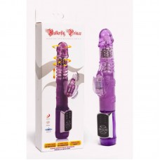 Butterfly Prince Rabbit Vibrator Purple